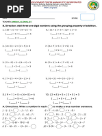 Quiz MATH