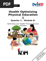 HOPE1 q2 Mod8 OptimizingYourHealthThroughPhysicalActivity v1