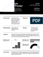 Simple Minimal Formal Research Poster