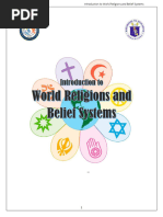 Introduction To World Religions and Belief System Module 4