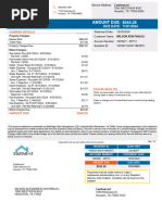 Amount Due: $945.28: Charge Details