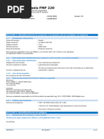 Eni Blasia FMP 220 - MSDS - Hoja de Seguridad