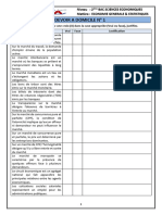 Devoir #1 Les Concepts Economiques de Base