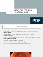 Gastric Cancer Journal Club