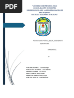 Participación Politica, Cuadro Terminado