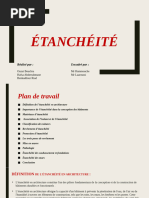 Étanchéité