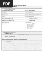 Ocampo Informe 2 Parasitología