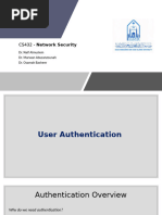 Network Security: Dr. Naif Almuslem Dr. Marwan Abuzanzounah Dr. Osamah Basheer