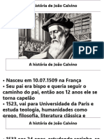 A História de João Calvino