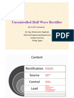 1.1-Half Wave Rectifier (Uncontrolled)