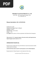 Human Interleukin 1, IL-1 ELISA Kit