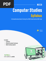 NECO - Computer Studies - syllabusNG