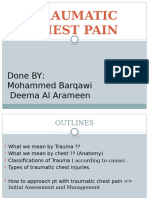 Traumatic Chest Pain Barqawi