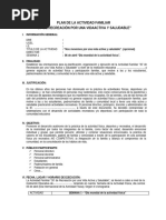 Plan de Trabajo de La Actividad 30 Min