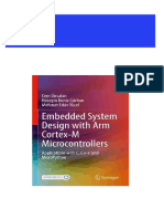 Embedded System Design With Arm Cortex M Microcontrollers Applications With C C and Micropython Cem Ünsalan Hüseyin Deniz Gürhan Mehmet Erkin Yücel