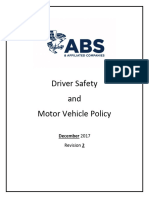 Driver Safety and Motor Vehicle P...