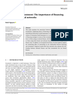 Int J Fin Econ - 2020 - Nguyen - Small Business Investment The Importance of Financing Strategies and Social Networks