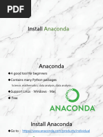 Anaconda Installation and Creating Environment - Lecture - 03