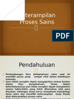 Keterampilan Proses Sains - Pertemuan 3&4