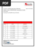 Cir 208 Grade Ix Ev3 Exam-1