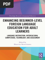 Enhancing Beginner-Level Foreign Language Education For Adult Learners Language Instruction, Intercultural Competence,... (Ekaterina Nemtchinova) (Z-Library)