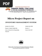 Ajp Microproject Format