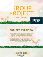 Blue Pink Green Cute Playful Group Project Presentation 