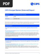 L4M8 November 2023 PM External Marker Report