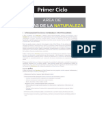 OCR Primer Ciclo Ciencias Naturales