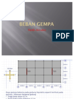 Beban Gempa Statik Ekivalen