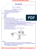 Cell Division Notes