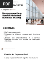 Chapter 1 Management in Service Oriented Revised