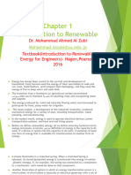 Chapter 1 Renewable Energy