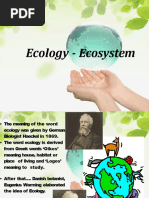 Ecosystem Revised