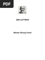 The Zen Letters of Master Zhong Fashi