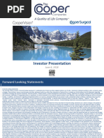 Coo - 2q18 Ir Presentation Final