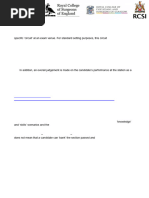 MRCS Part B Standard Setting Process