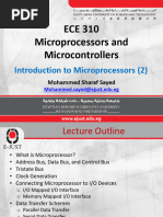 ECE 310 Lecture 3 - Introduction To Microprocessors