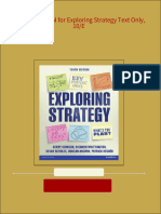 PDF Solution Manual for Exploring Strategy Text Only, 10/E download