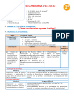 SESION 13 P.S Aprendemos A Elegir Nuestros Alimentos.