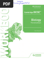 Nesrine Cambridge IGCSETM Biology Workbook 3rd Edition 2021 Hodder