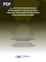 Protección Radiológica en El Manejo de Fallecidos Tras Un Tratamiento Reciente Con Radionucleidos SDB-04.11