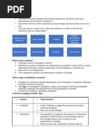 Week 3 - Qualitative Research