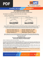 UTI Innovation Fund - SID