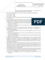 Distribución Normal Ejercicios Propuestos HO JRSF