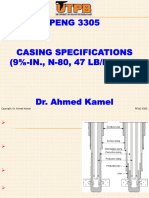 PENG 3305 - Casing Specifications