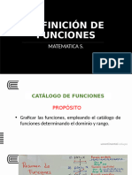 Sem 2 - Sesión 3 - Catálogo de Funciones