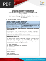 Guía de Actividades y Rúbrica de Evaluación - Unidad 3 - Fase 4 - Toma de Decisiones