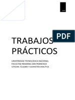 Trabajos Prácticos - Álgebra Analítica 