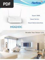 Fiberhome New ONT Retail HG6243C Brochure